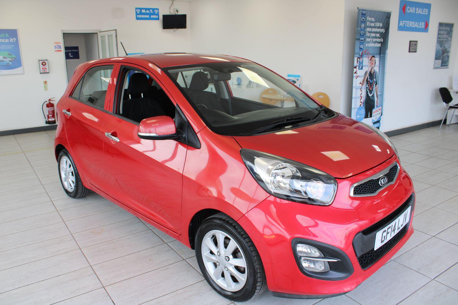 Used KIA PICANTO 2014 Red in Minehead, Somerset Beaver Garages