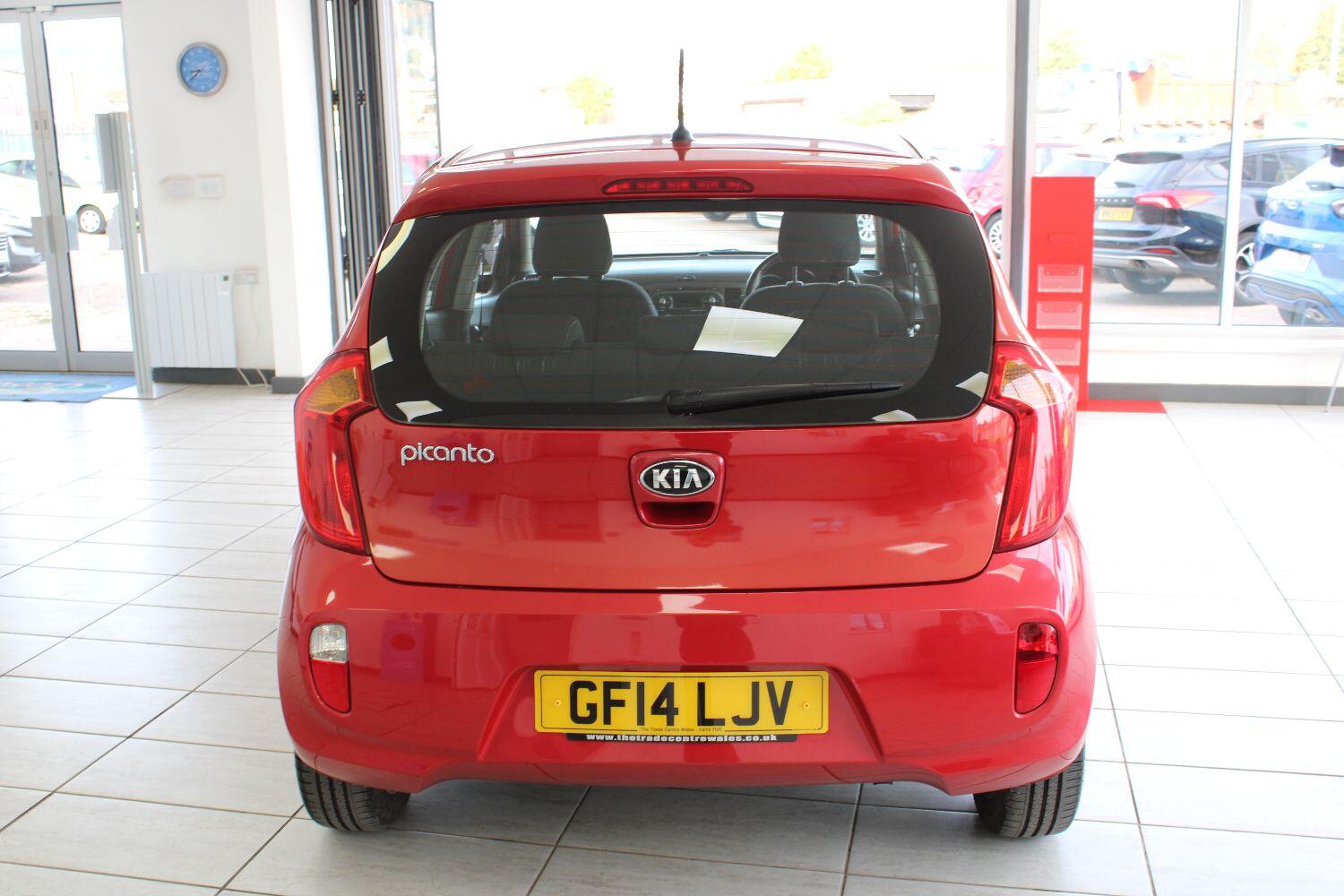 Used KIA PICANTO 2014 Red in Minehead, Somerset Beaver Garages