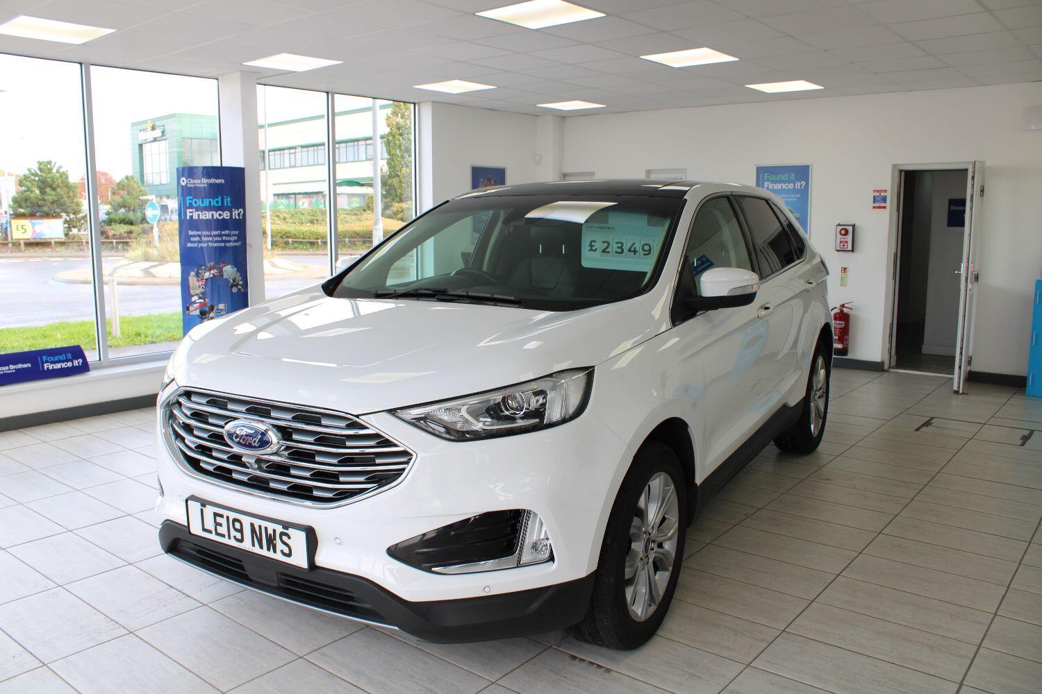Used FORD EDGE 2019 White in Minehead, Somerset Beaver Garages